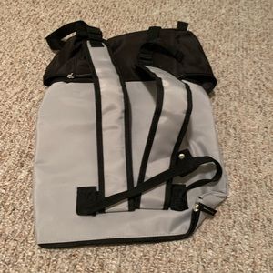 Backpack with a shoe compartment